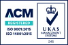 ACM ISO9001 & ISO14001 Accredited