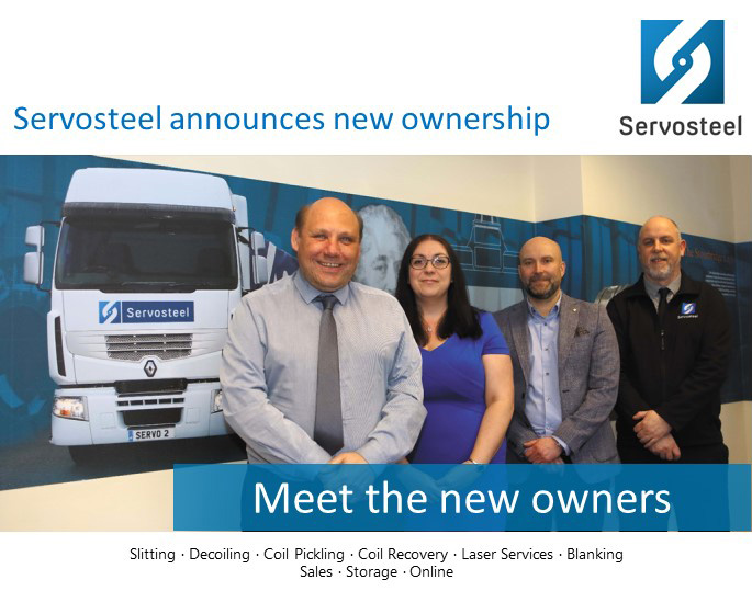 Servosteel Announces New Ownership