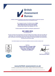 ISO 14001 Certificate